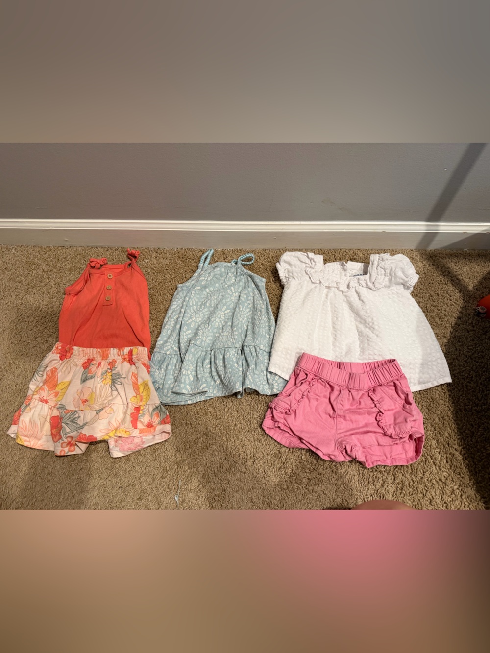 18 month toddler girl bundle (7 pieces)